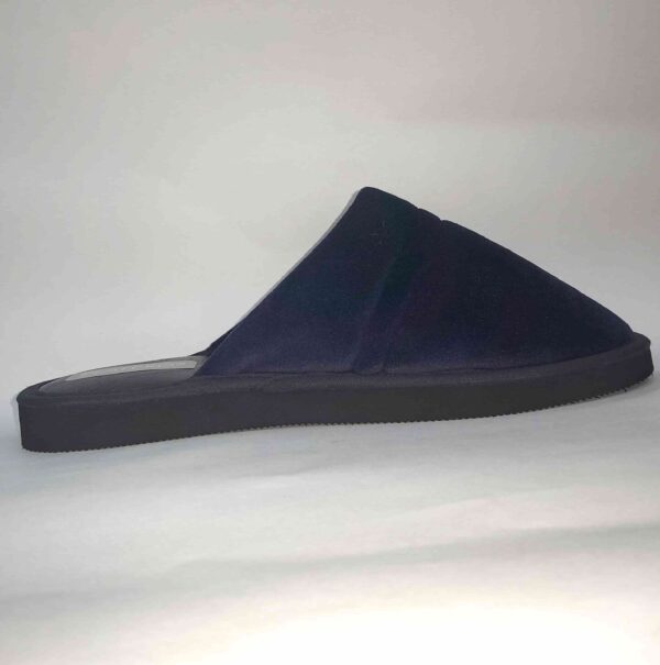Pantuflas de pana clasicas  para hombre reforzadas gris