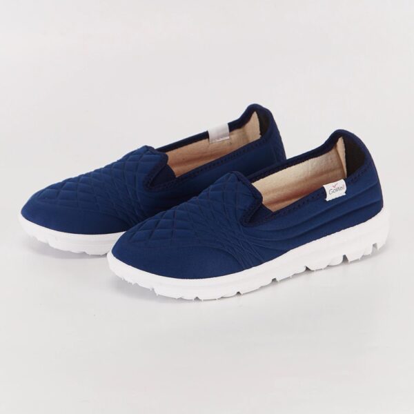 Zapatillas estilo alpargatas de lycra detalles rombos para mujer