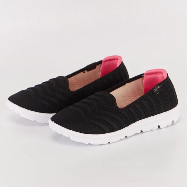 Zapatillas estilo alpargatas REFORZADAS negro