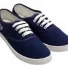 Zapatillas Panchitas Náuticas Deli Mujer Lona azul