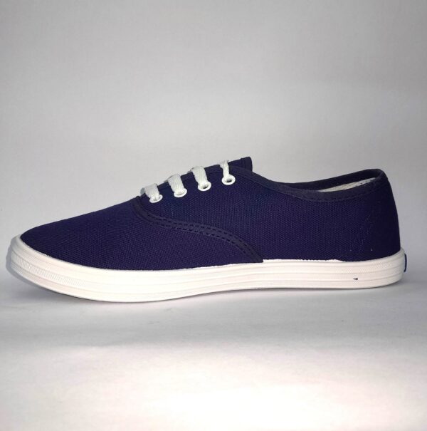 Zapatillas Panchitas Náuticas Deli Mujer Lona azul