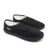 Zapatillas Panchitas Náuticas Deli Mujer Lona negras