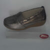 Mocasines de cuero cosidos piton