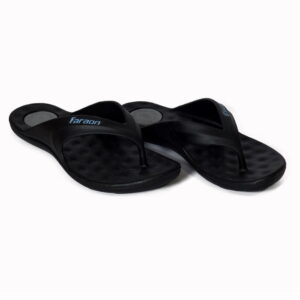ojotas chinelas de mujer inyectadas anatomicas color negro marca faraon antideslisante