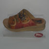 Suecos de cuero con doble velcro