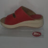 Suecos de cuero con doble velcro