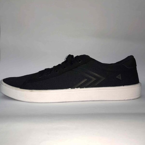 Zapatillas de lona clásicas hombre Deli - Negro y verde militar