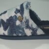 Pantuflas Camufladas de Polar Para Hombre Gris-azul