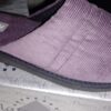 Pantuflas de Corderoy gris