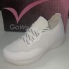 Zapatillas de Tela Superlivianas con Cordones – Gowell – Negras y Blancas – Talles 35 al 40