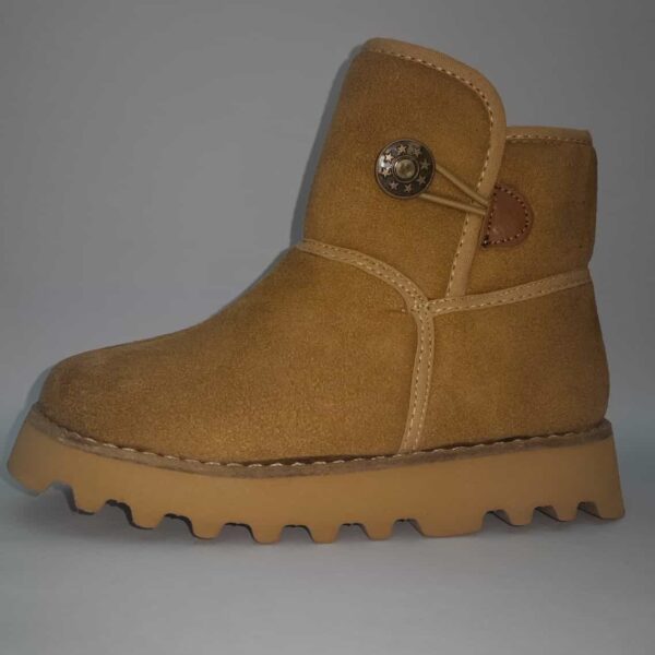 Pantubotas de Gamuza Sintética con Botón – Interior Polar – Marysabel – Talles 27 al 34